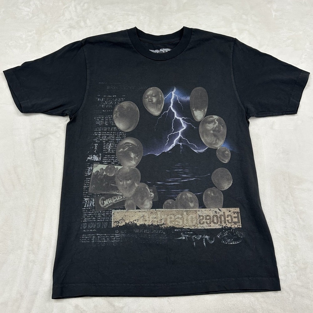 2024 Travis Scott Utopia Tour T-Shirt Mens Medium Black Circus Maximus Tee